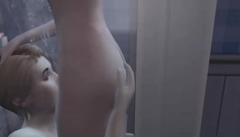 fille nue sans culotte